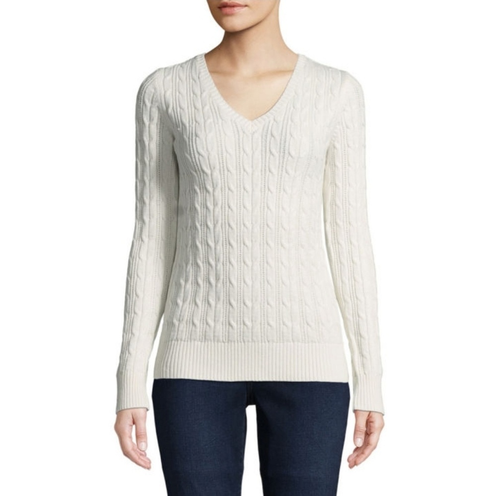 White sweater